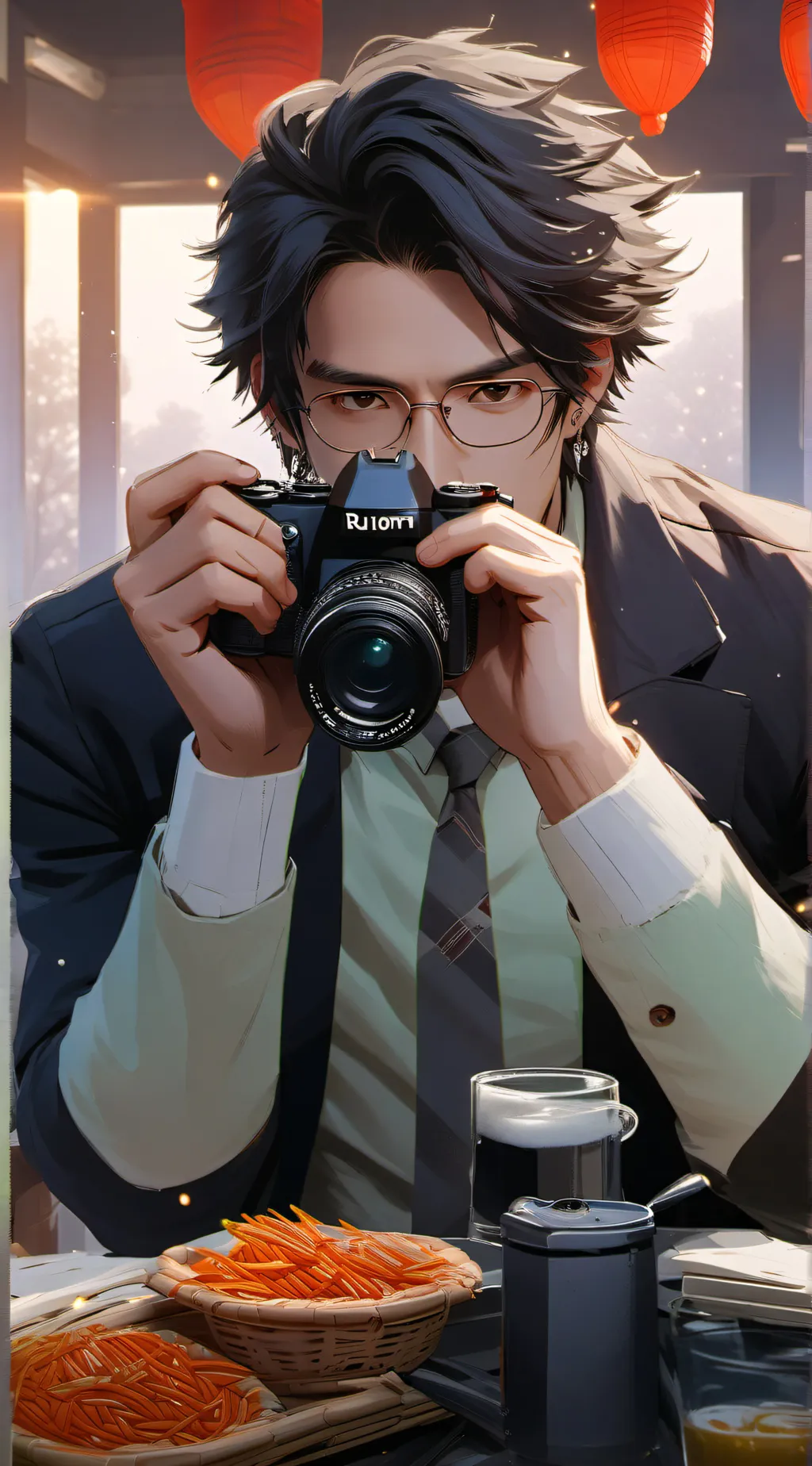 ai character: Sebastian background