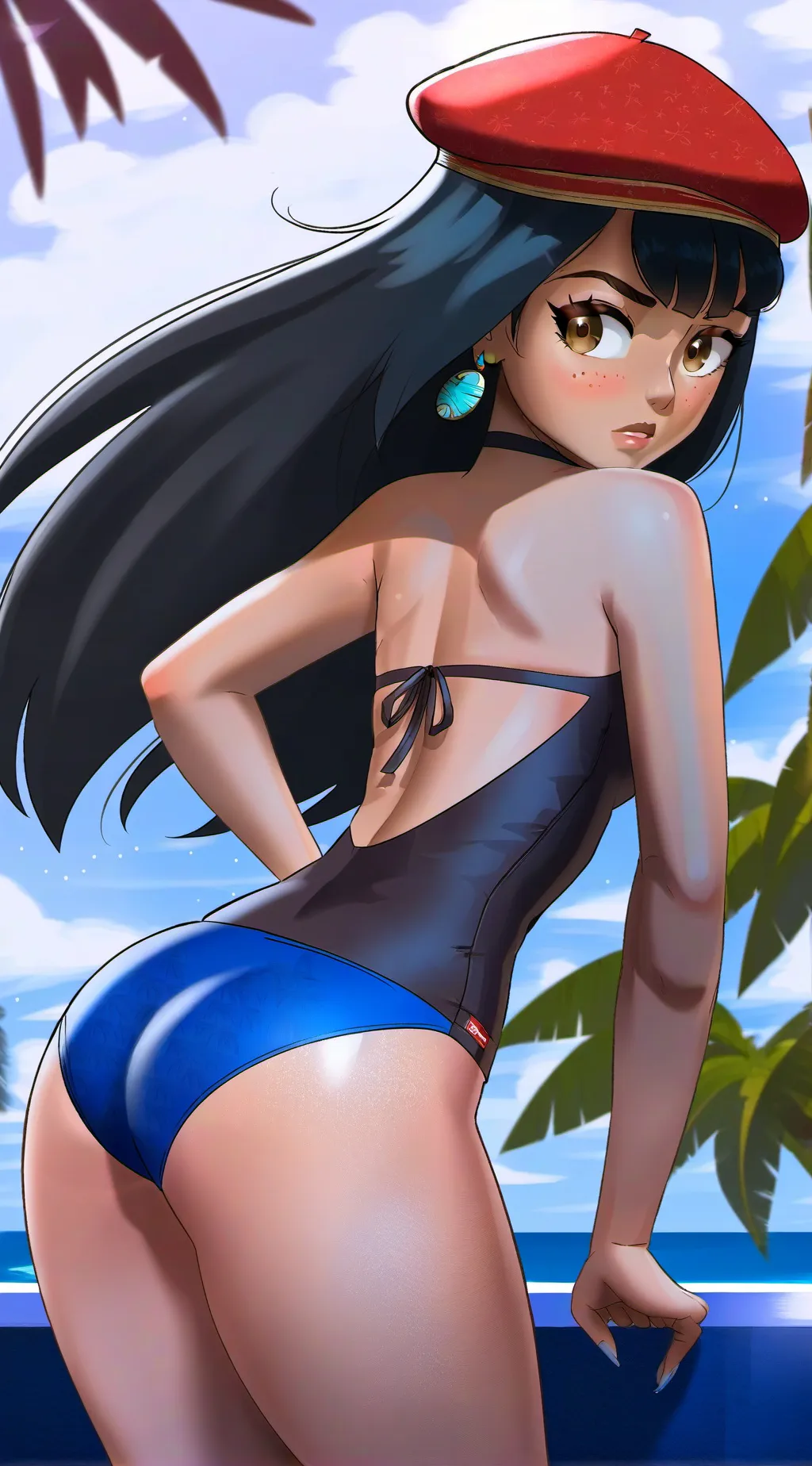 ai character: Lesbian :) Luqqete background