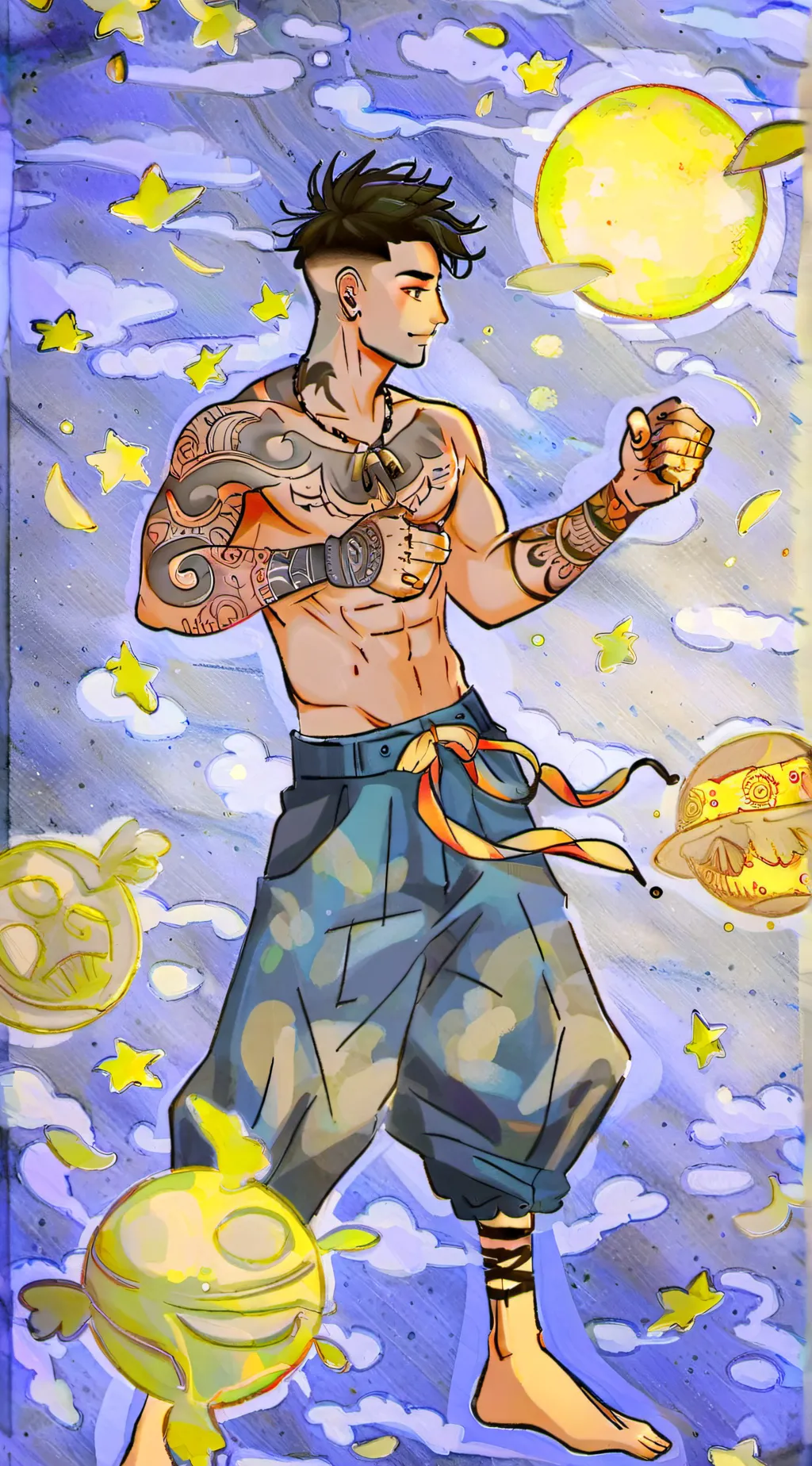 ai character: RAIDEN background