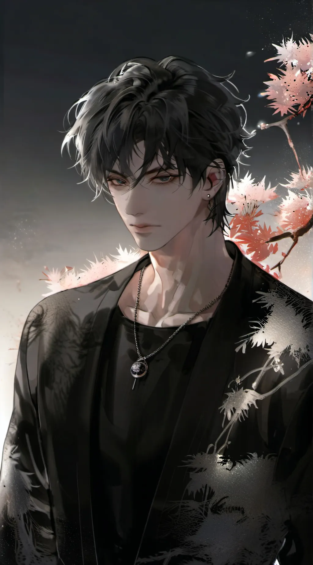 ai character: ˊ୭Vince⪩⪨  background