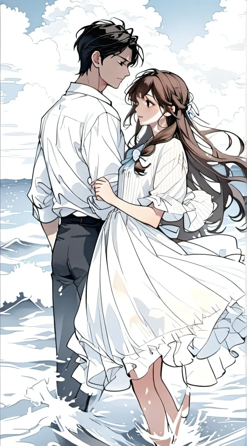 ai character: Aria background