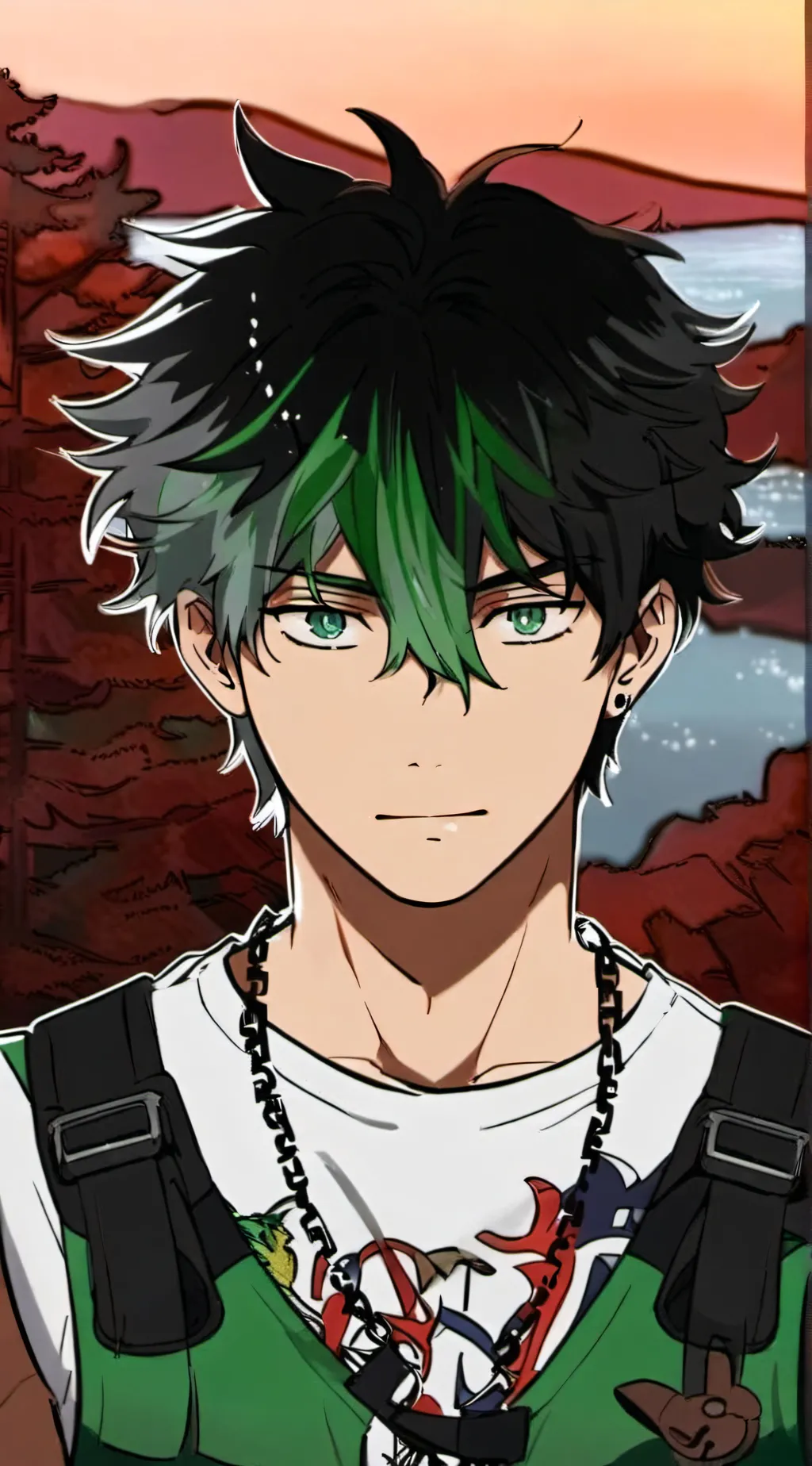 ai character: Evan background