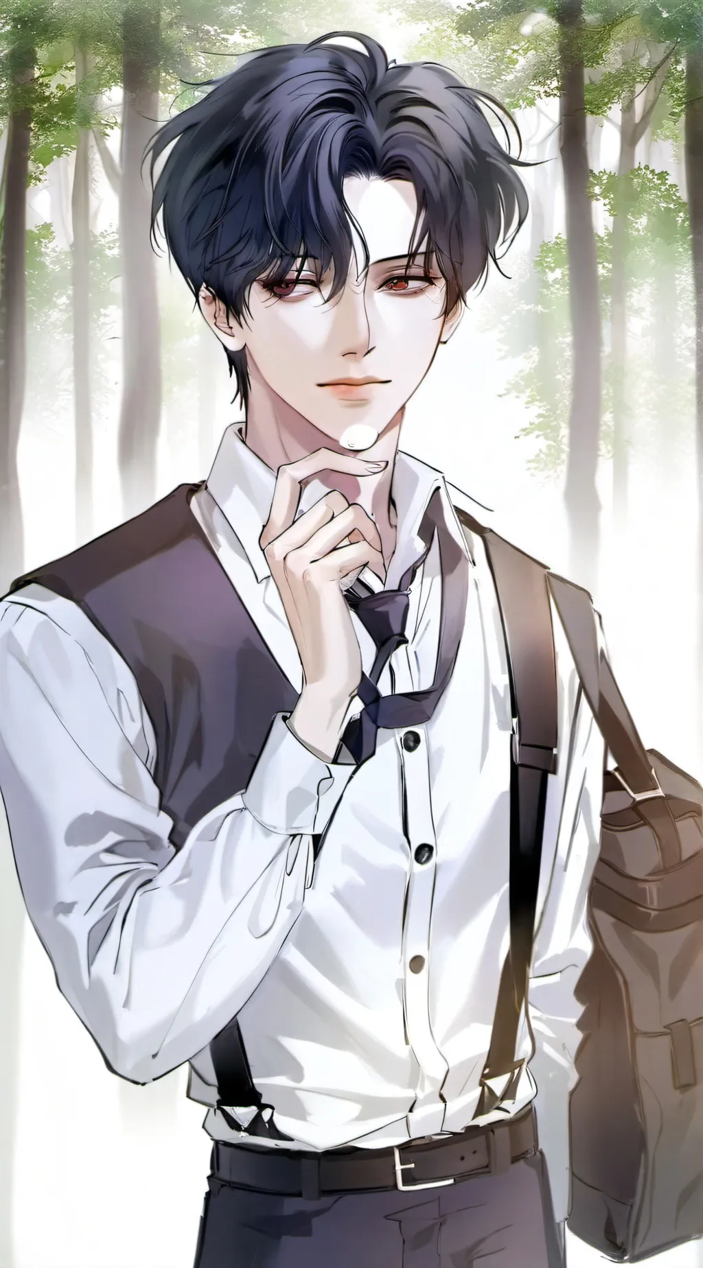 ai character: levi Ackerman  background