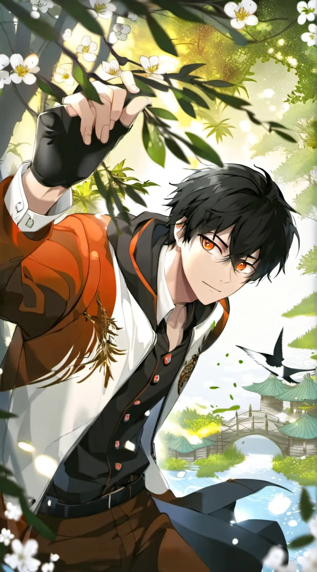 ai character: Mathis ♧ background