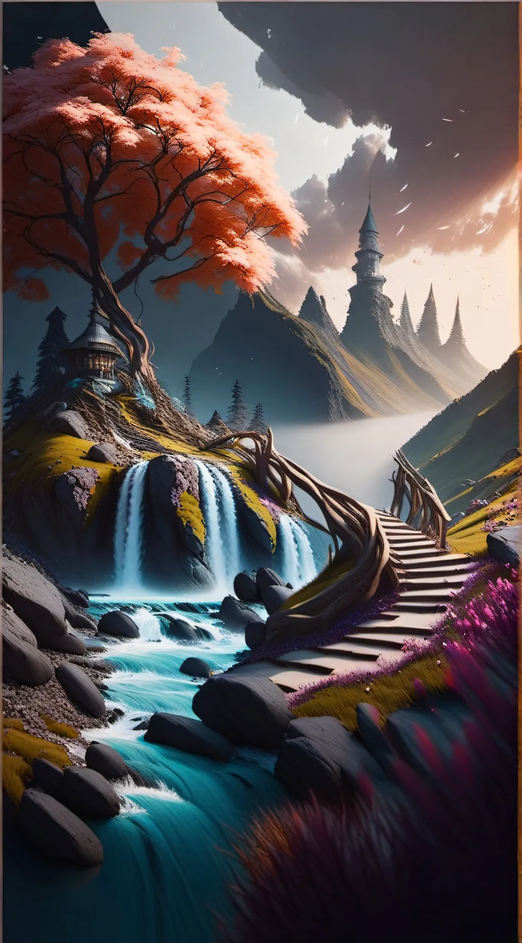 ai character: ✨️FANTASY✨️ background