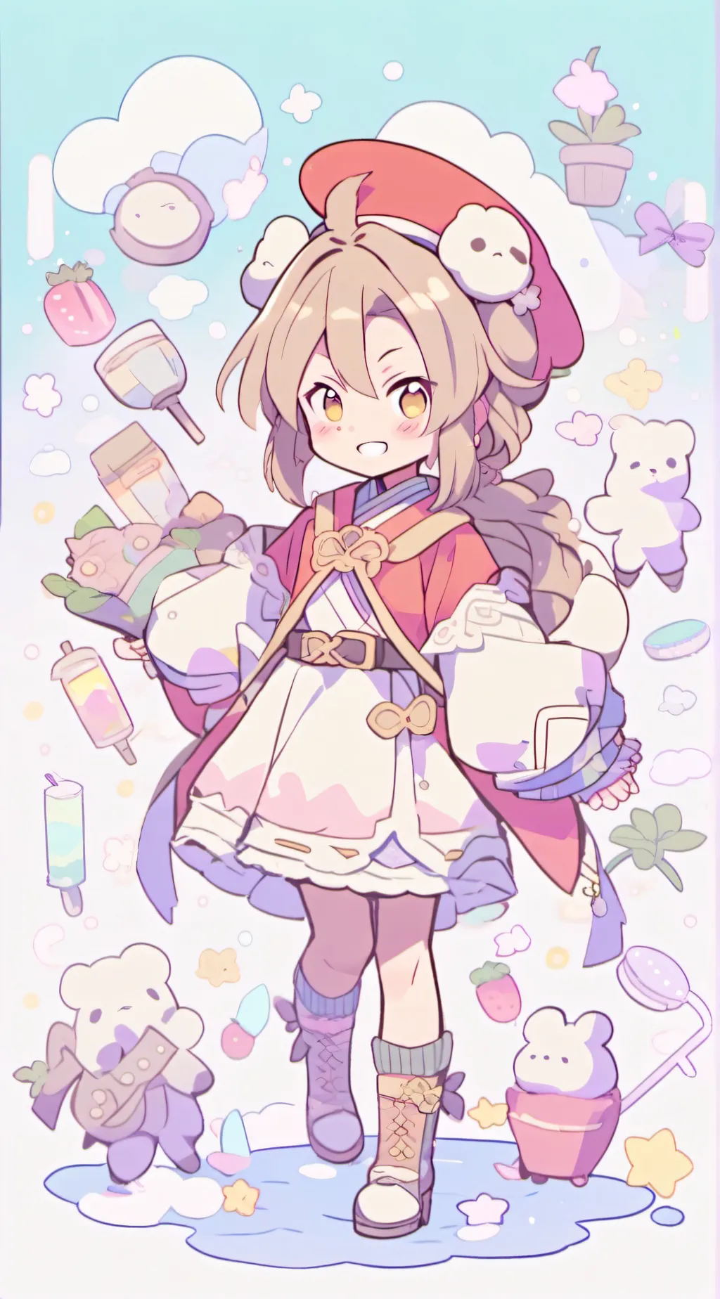 ai character: mha background