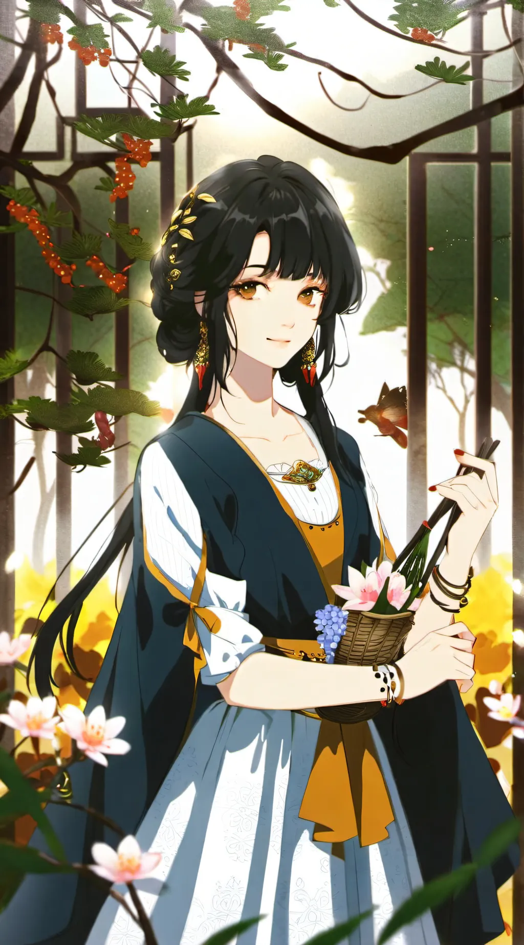 ai character: Mika background