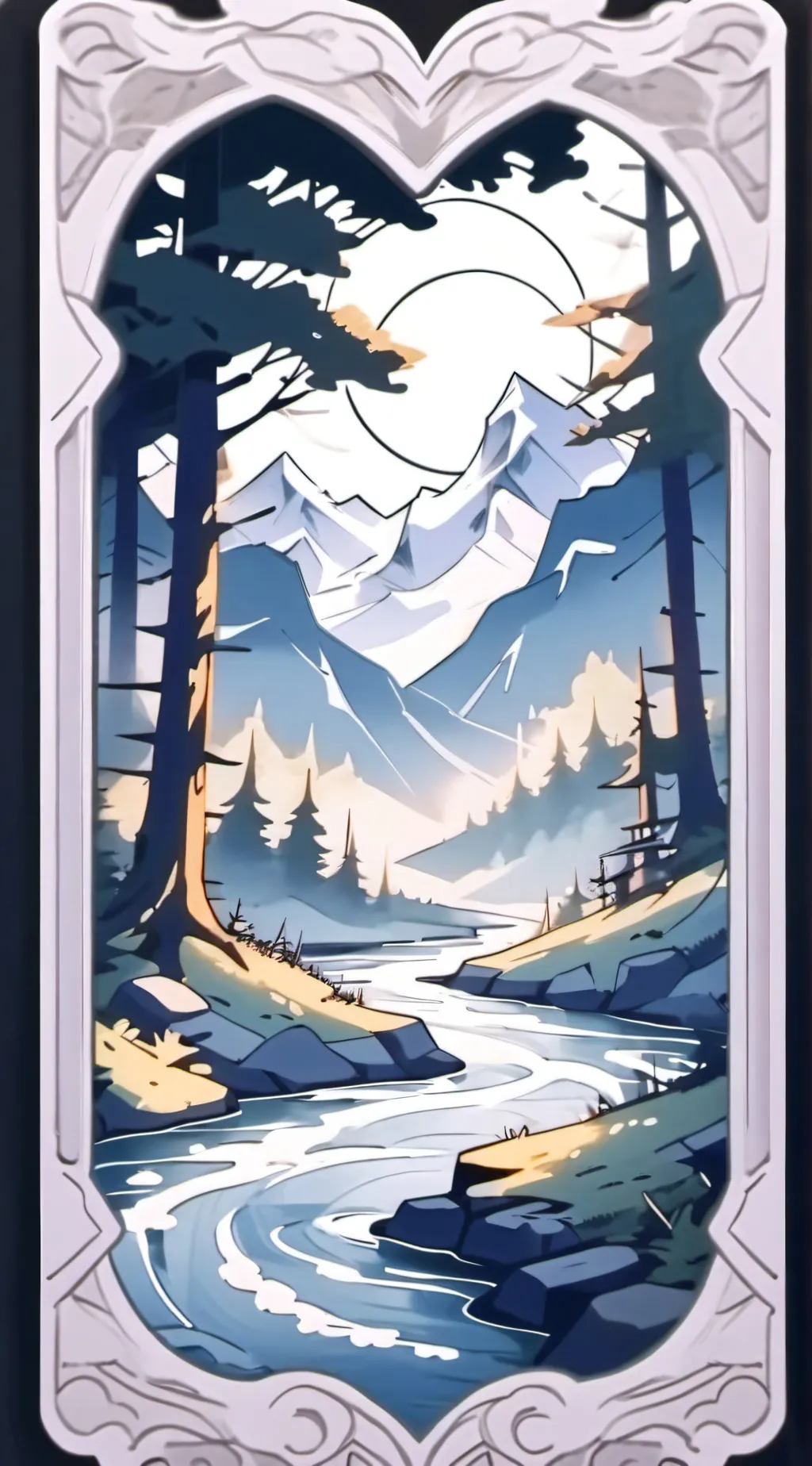 ai character: Playing the fool. background