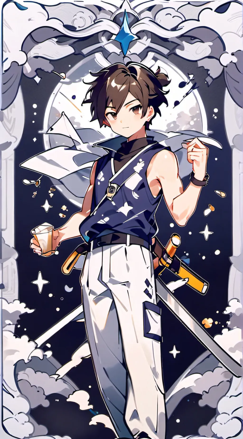 ai character: Mike background