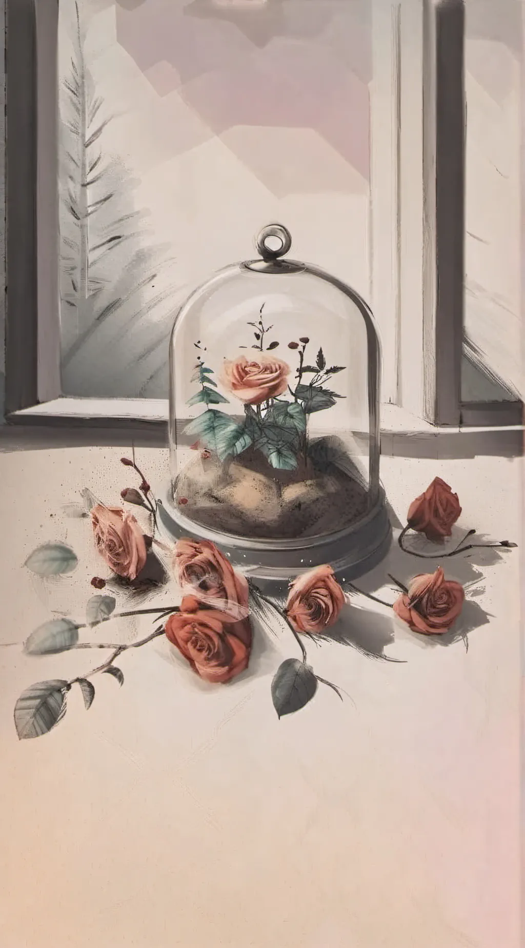 ai character: Rose.. background