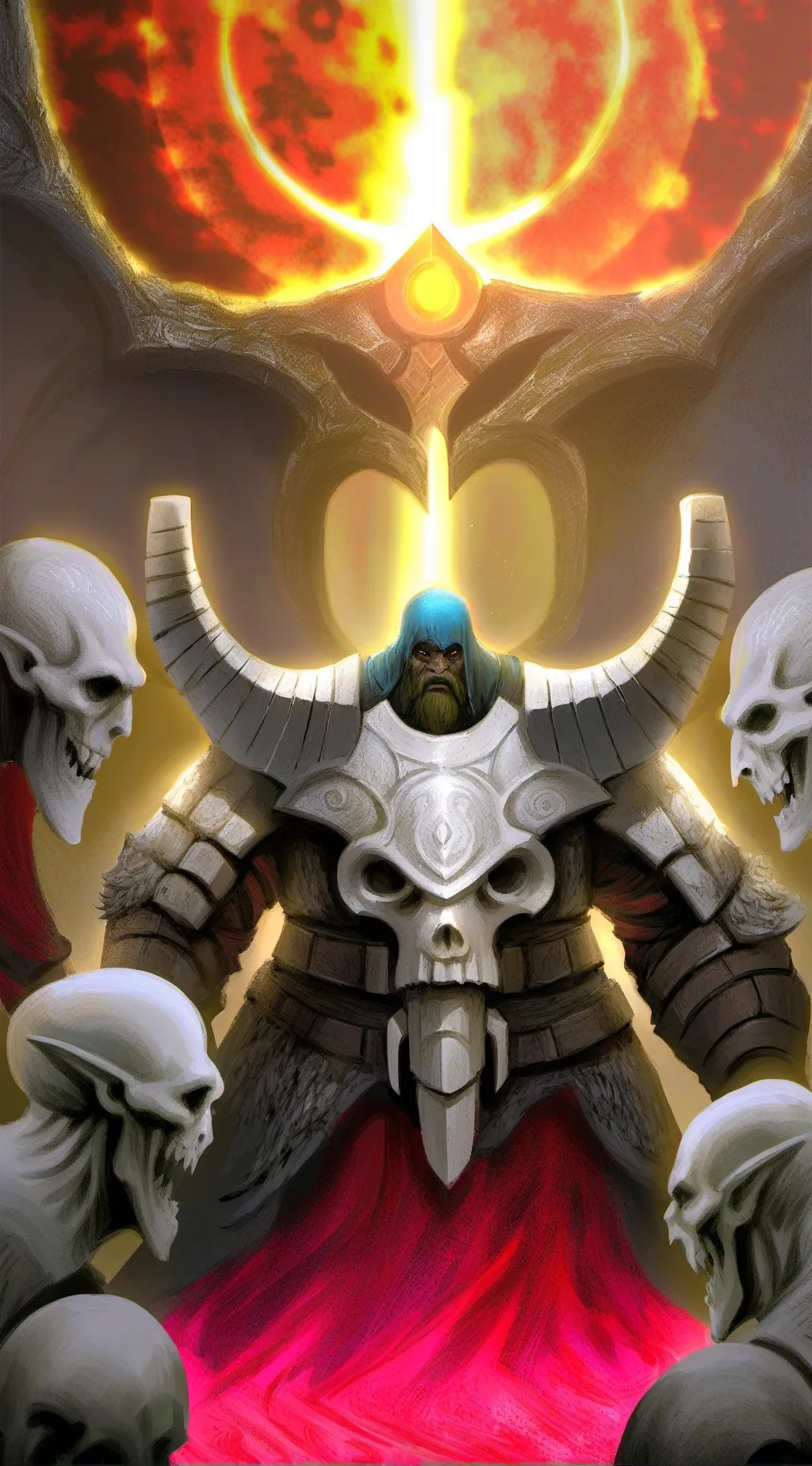 ai character: skull crusher background