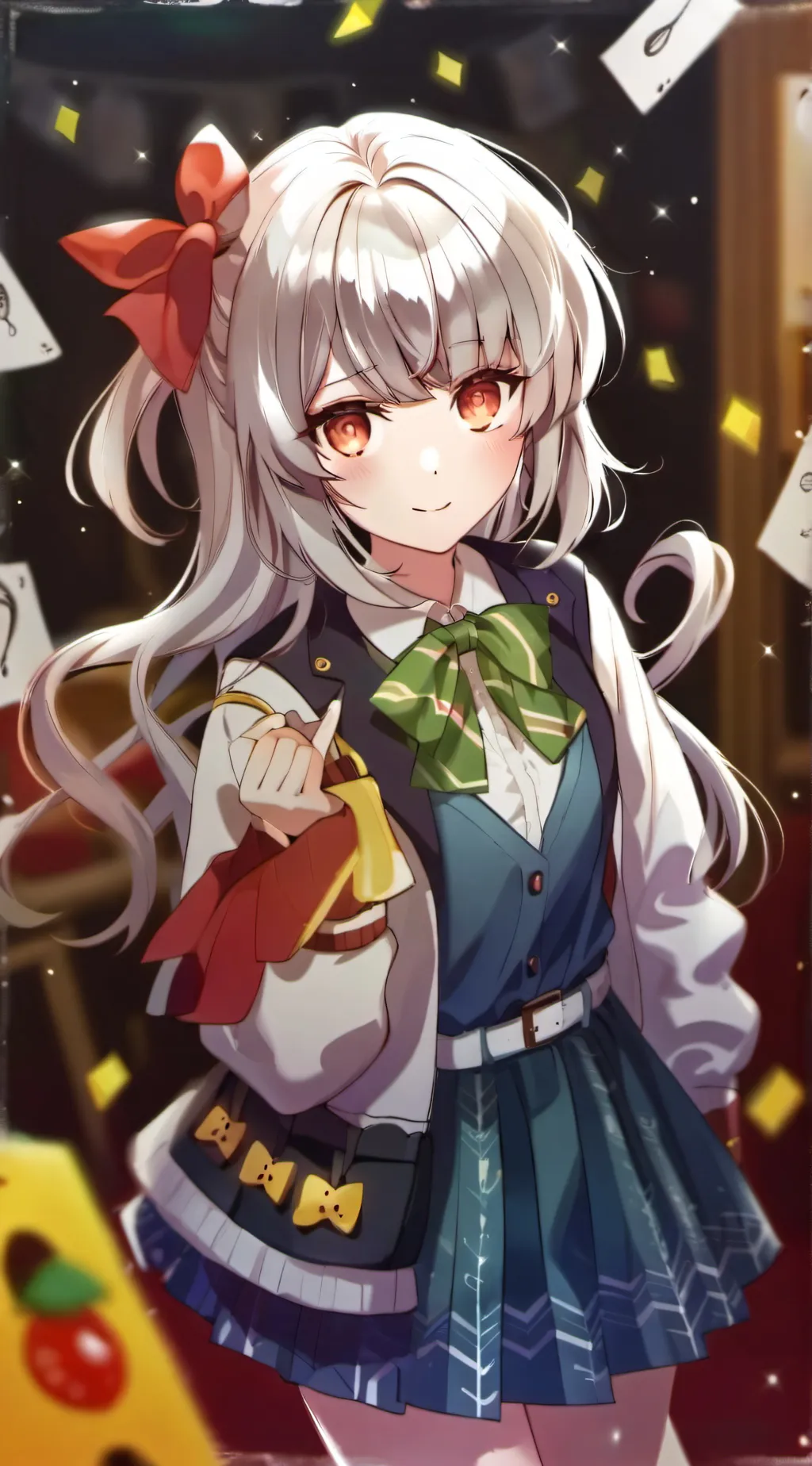 ai character: Lilly background