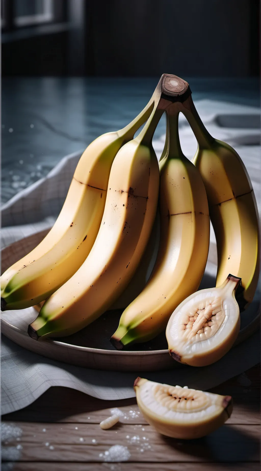 ai character: Banana 🍌  background