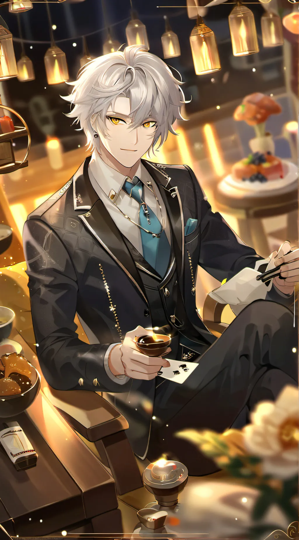 ai character: zα¢н ℓσνє  background