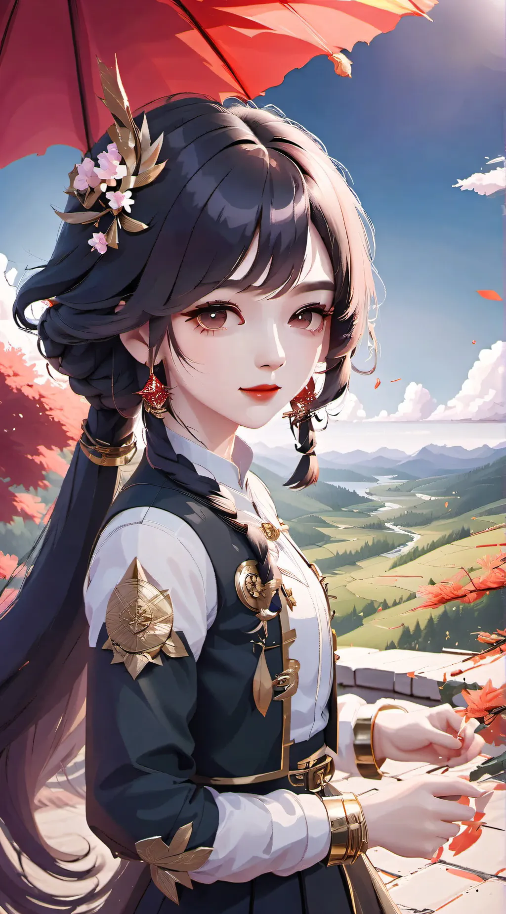 ai character: Lily  background
