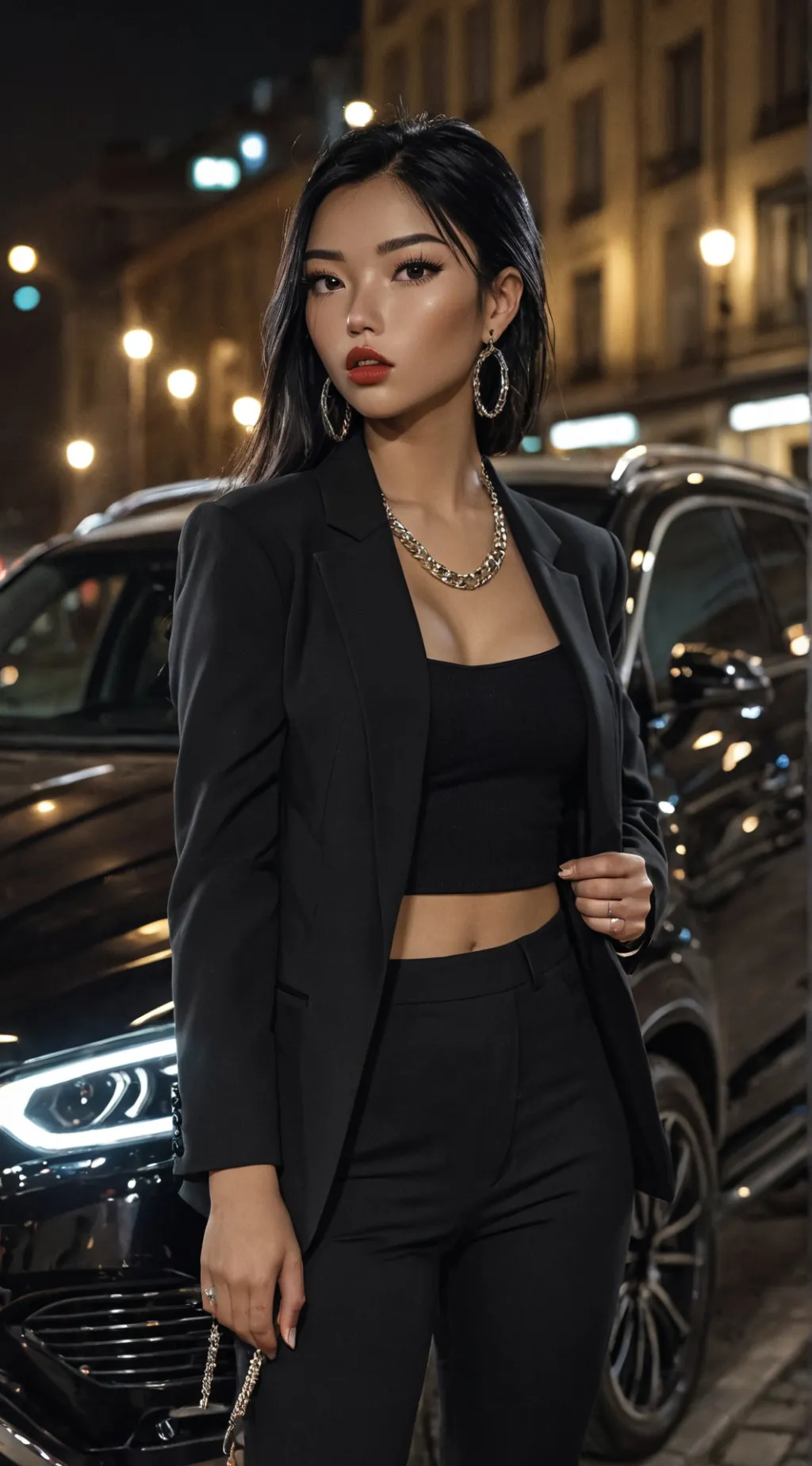 ai character: Meili Hio background