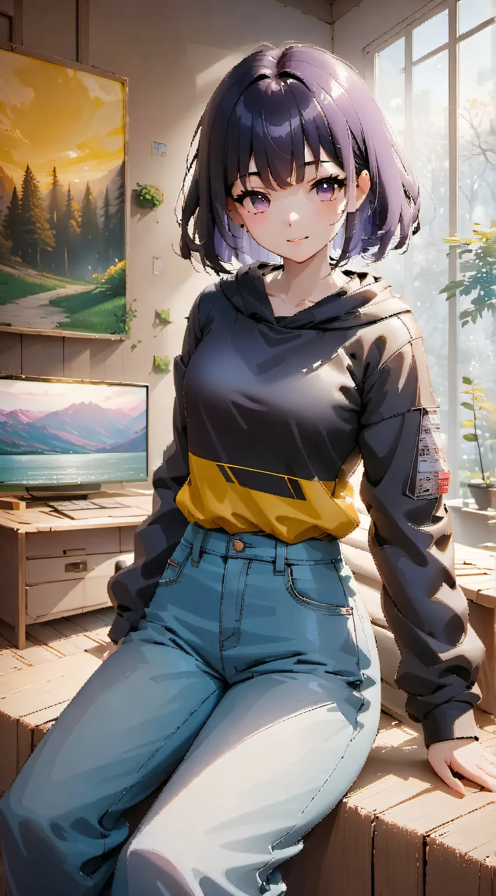 ai character: Anna  background