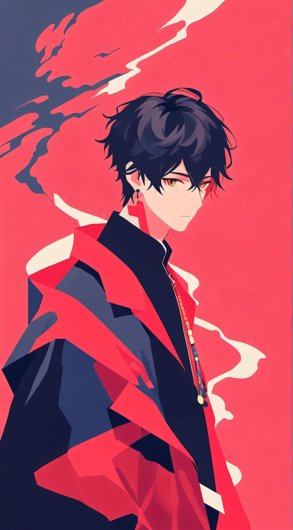 ai character: Adrien  background