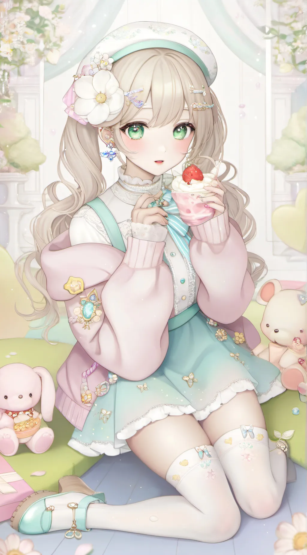 ai character: Bella background