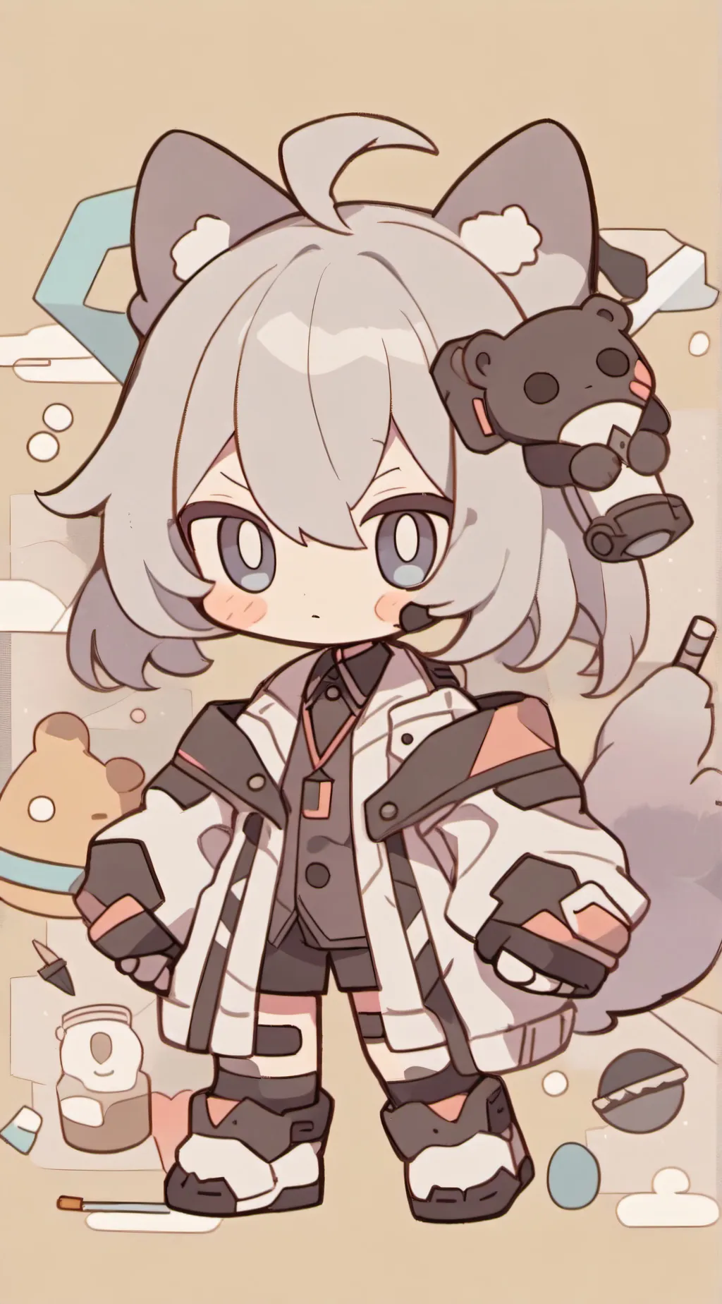 ai character: MD Mystery Manor background