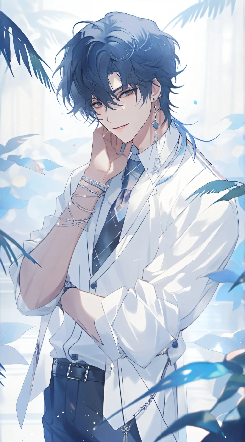 ai character: Lucas  background