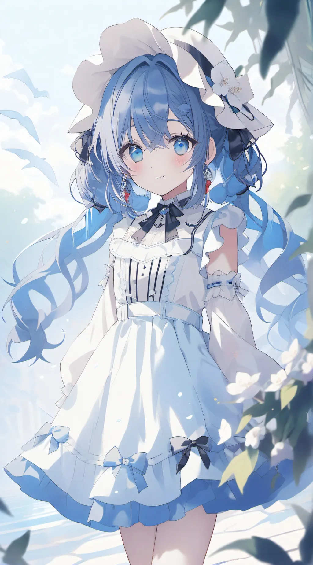 ai character: kny background