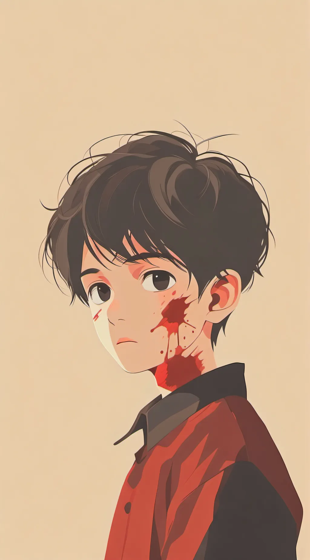 ai character: mha x bp background