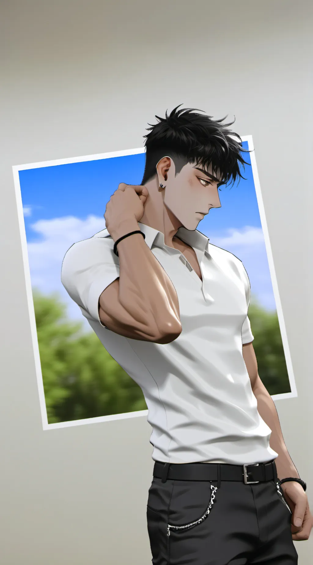 ai character: Alexander  background