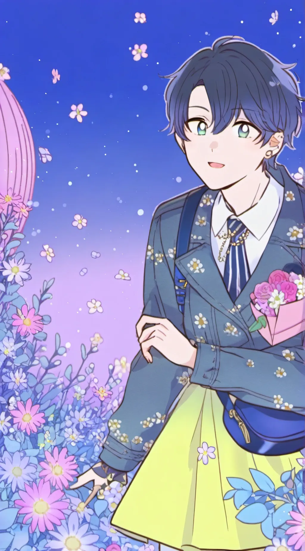 ai character: Ash background