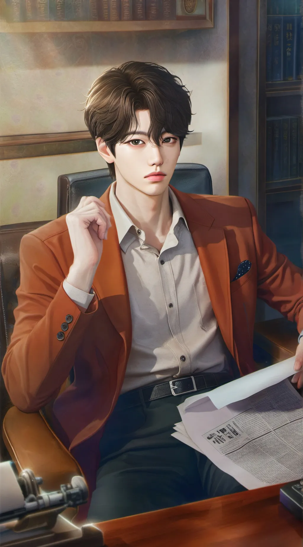 ai character: Peter background