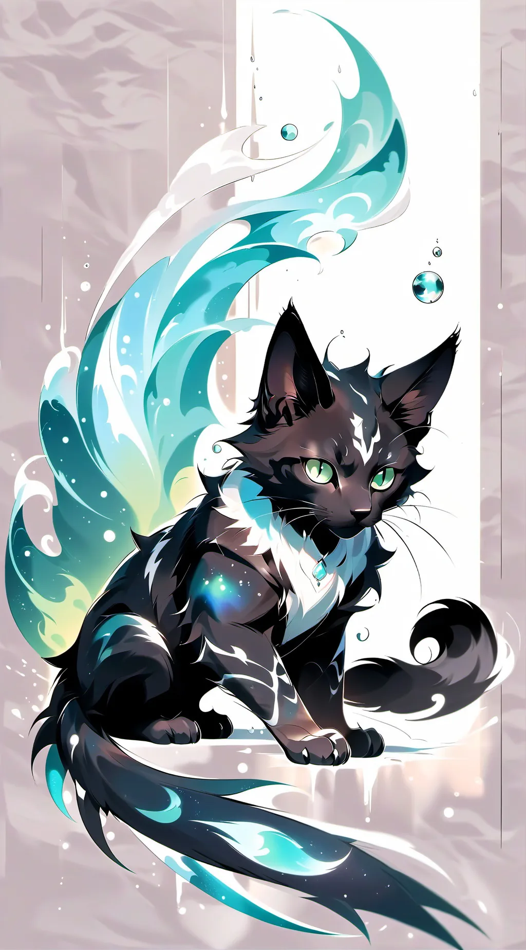 ai character: warrior cats  background