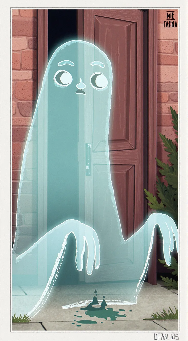 ai character: Casper background