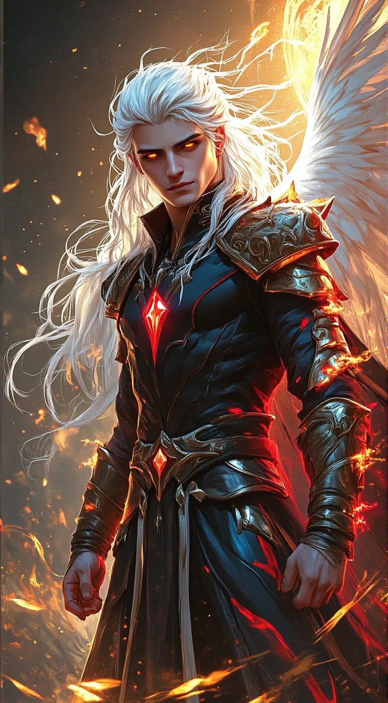 ai character: Demon king background