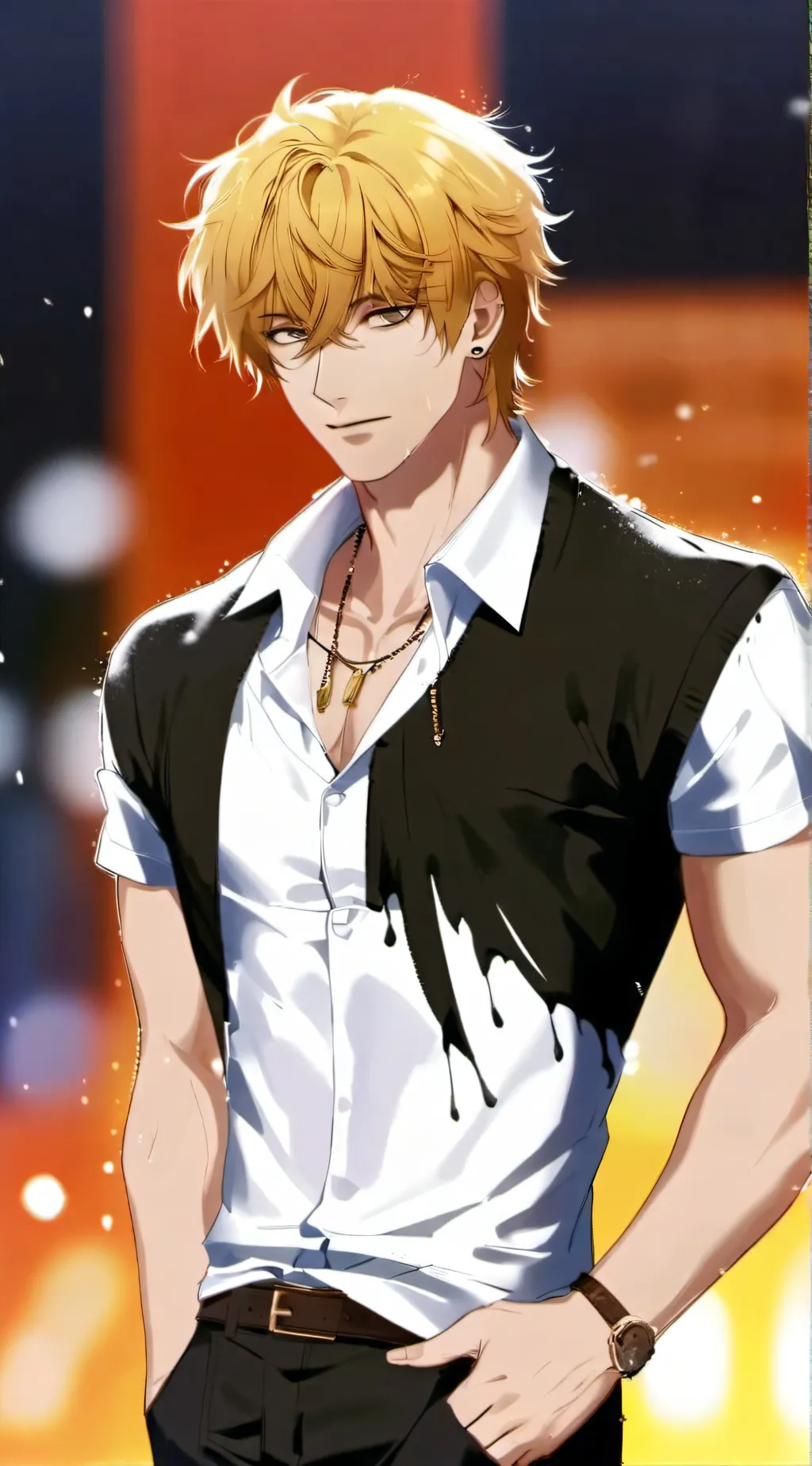 ai character: •★Daniel ★• background