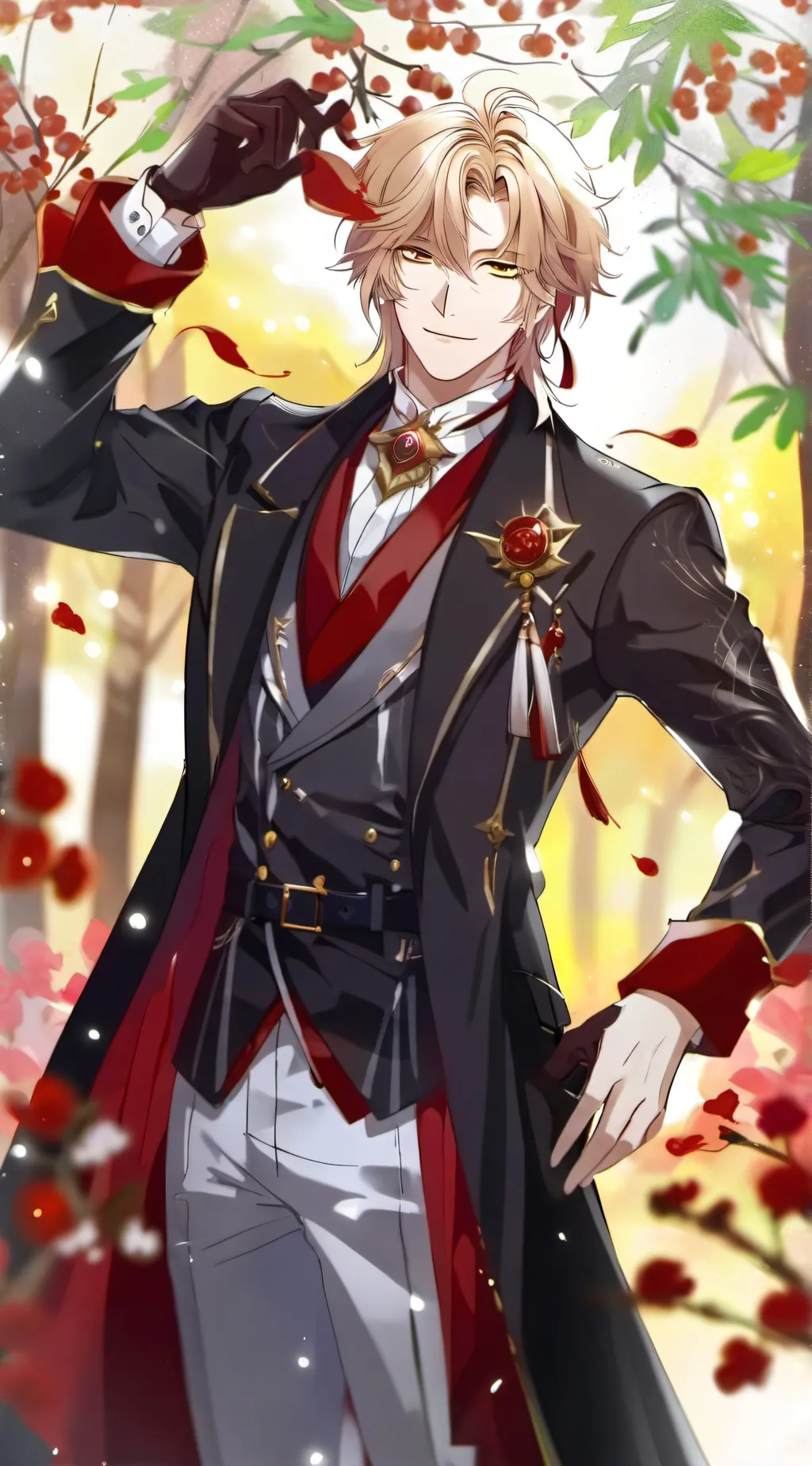 ai character: Lucifer  background