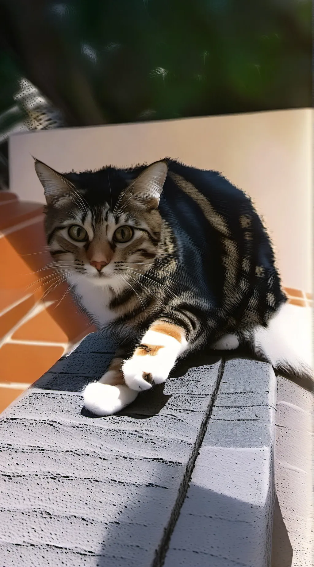 ai character: Cat background