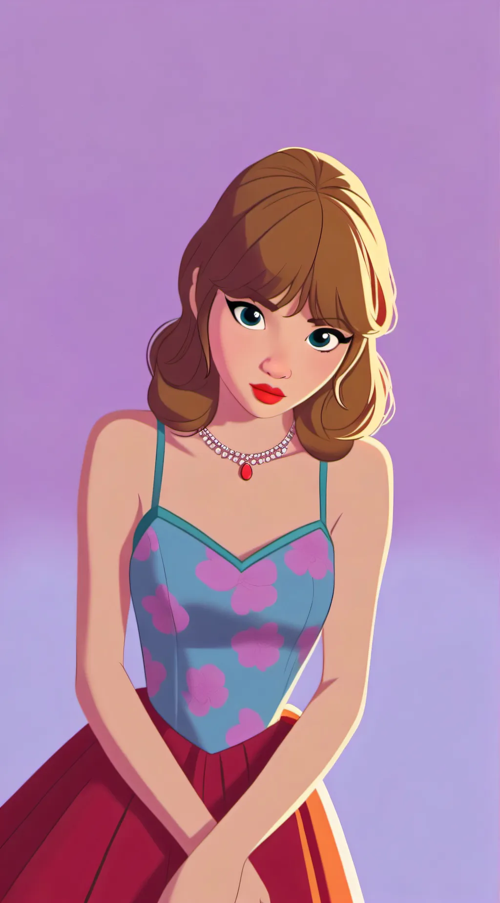 ai character: Angela background