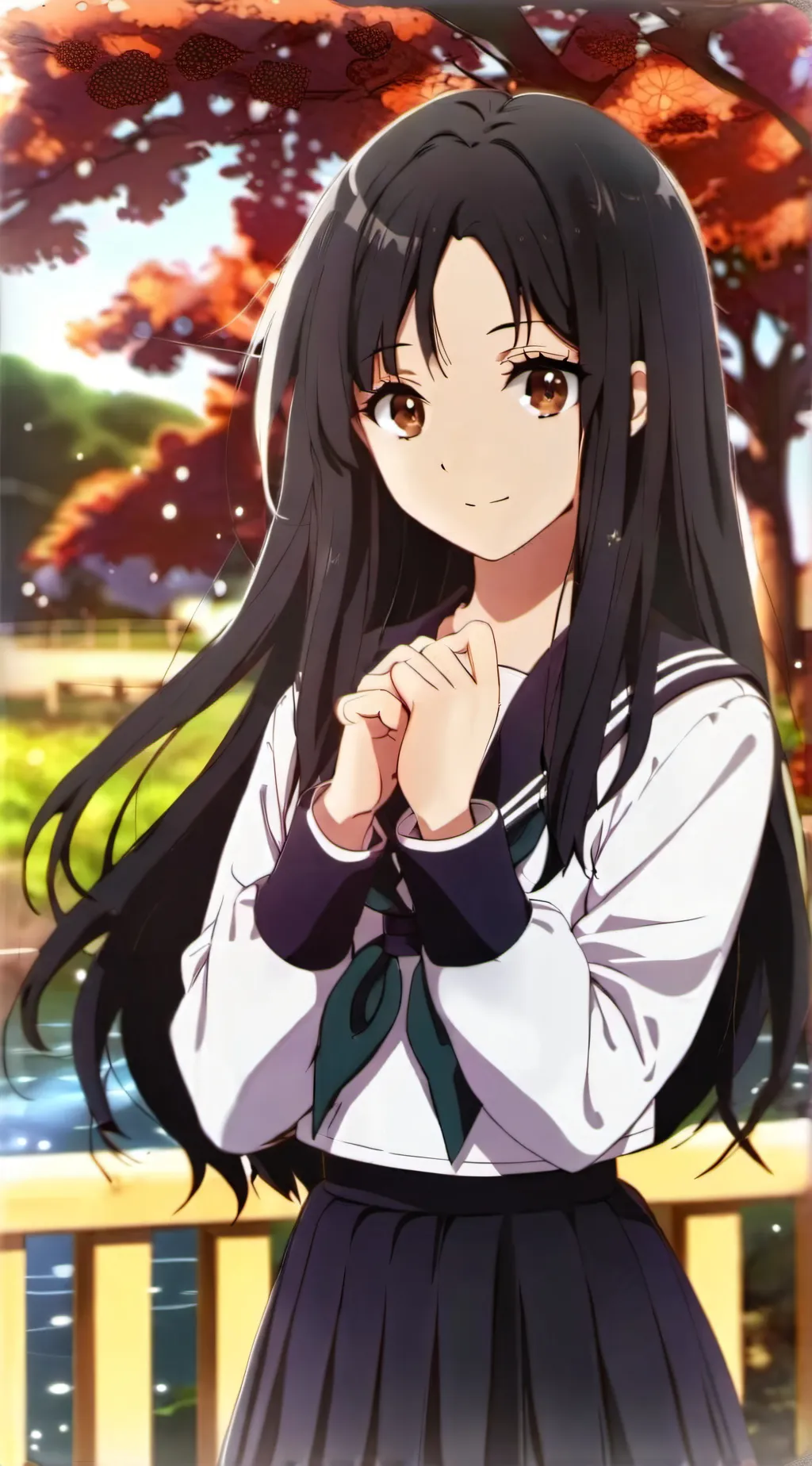 ai character: Kagome Hirurashi  background