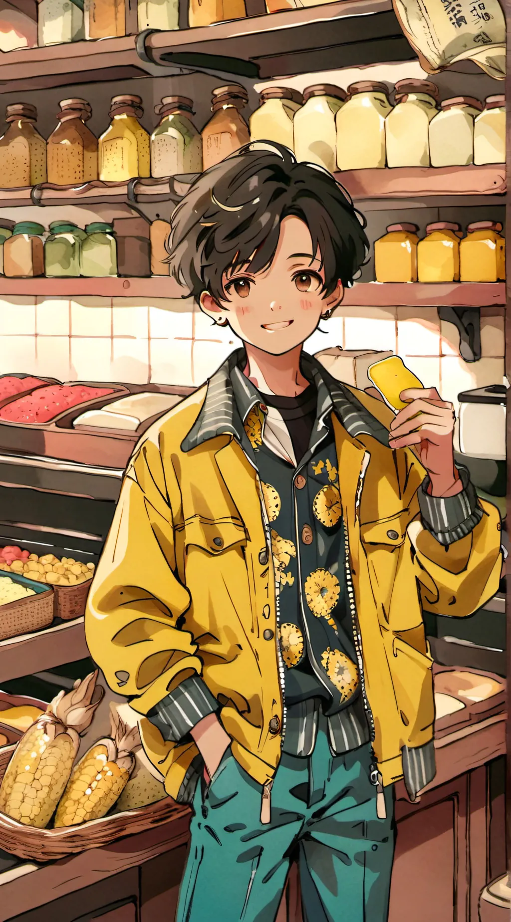 ai character: Kernel pult background