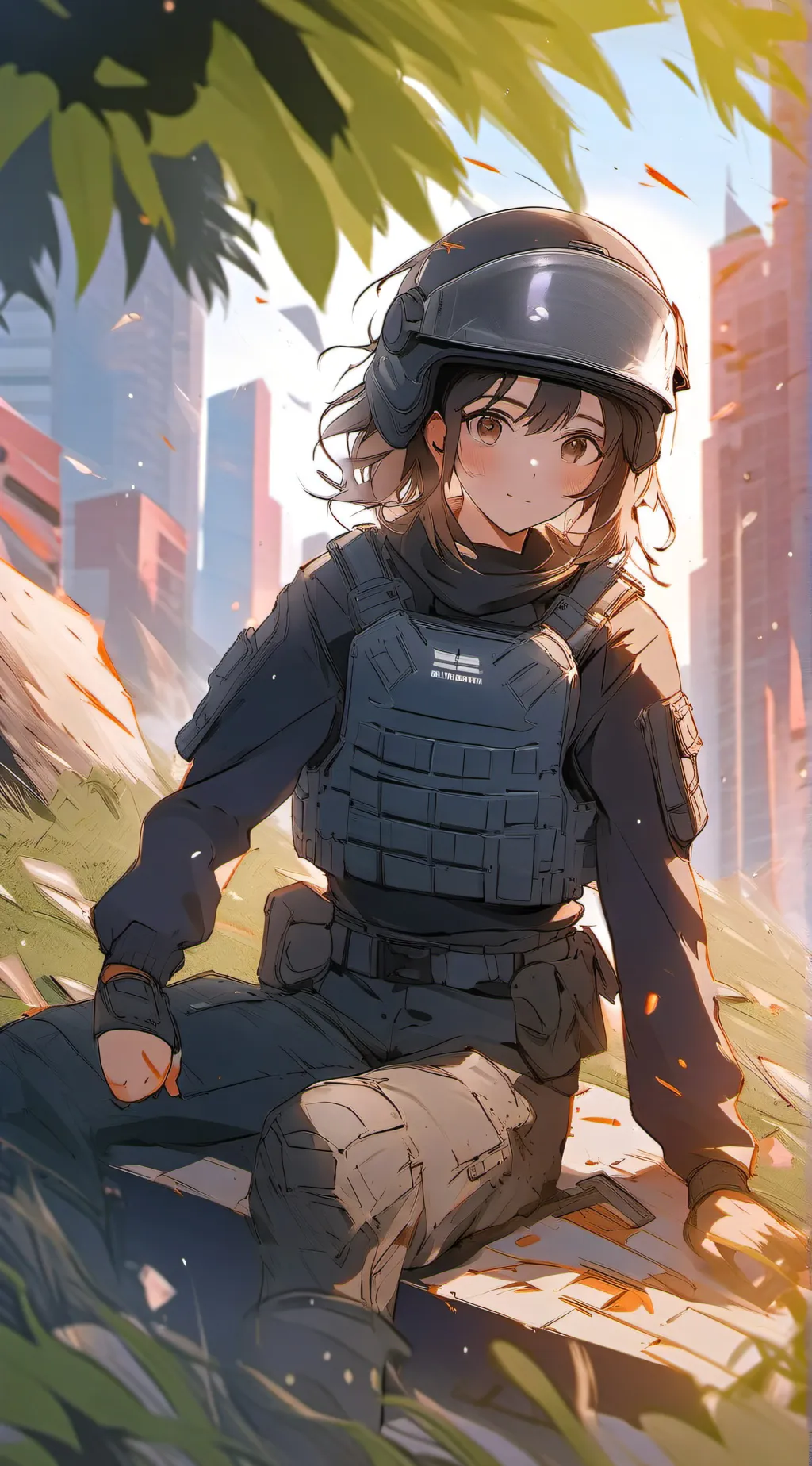 ai character: Hazel background