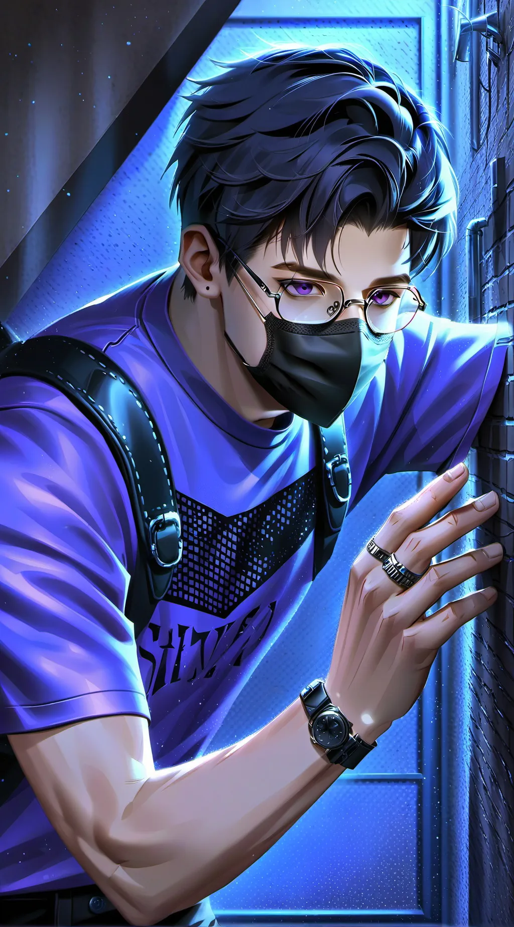 ai character: 凝霜 background