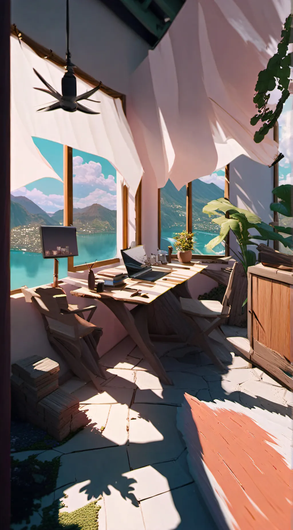 ai character: tad background