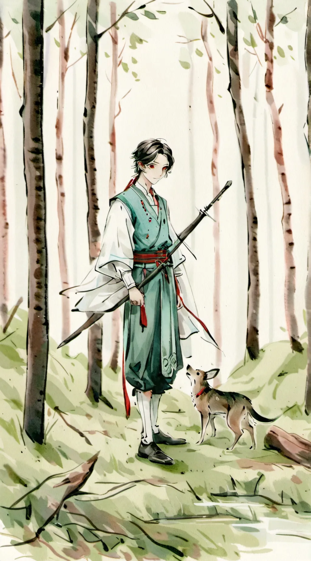 ai character: Ryō background