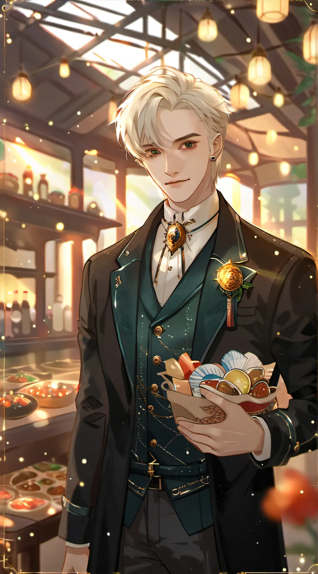 ai character: Hogwarts background