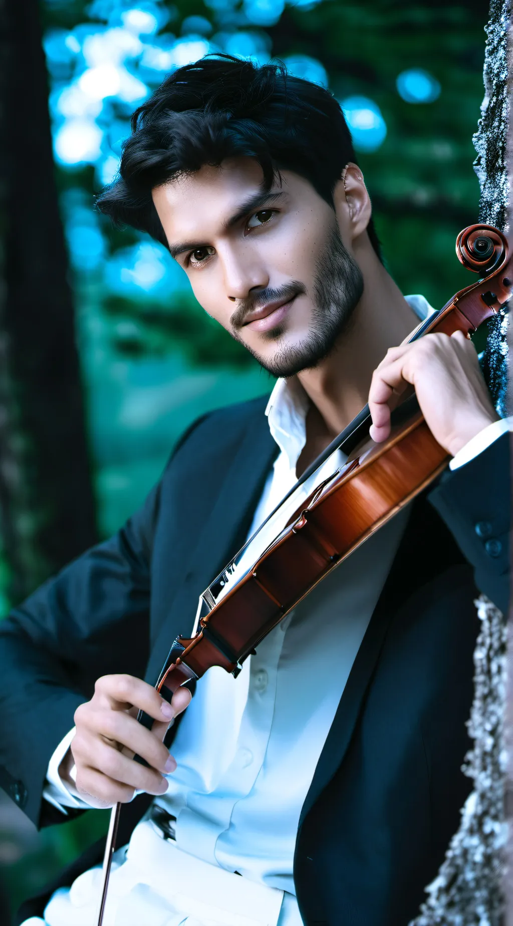 ai character: Oliver background