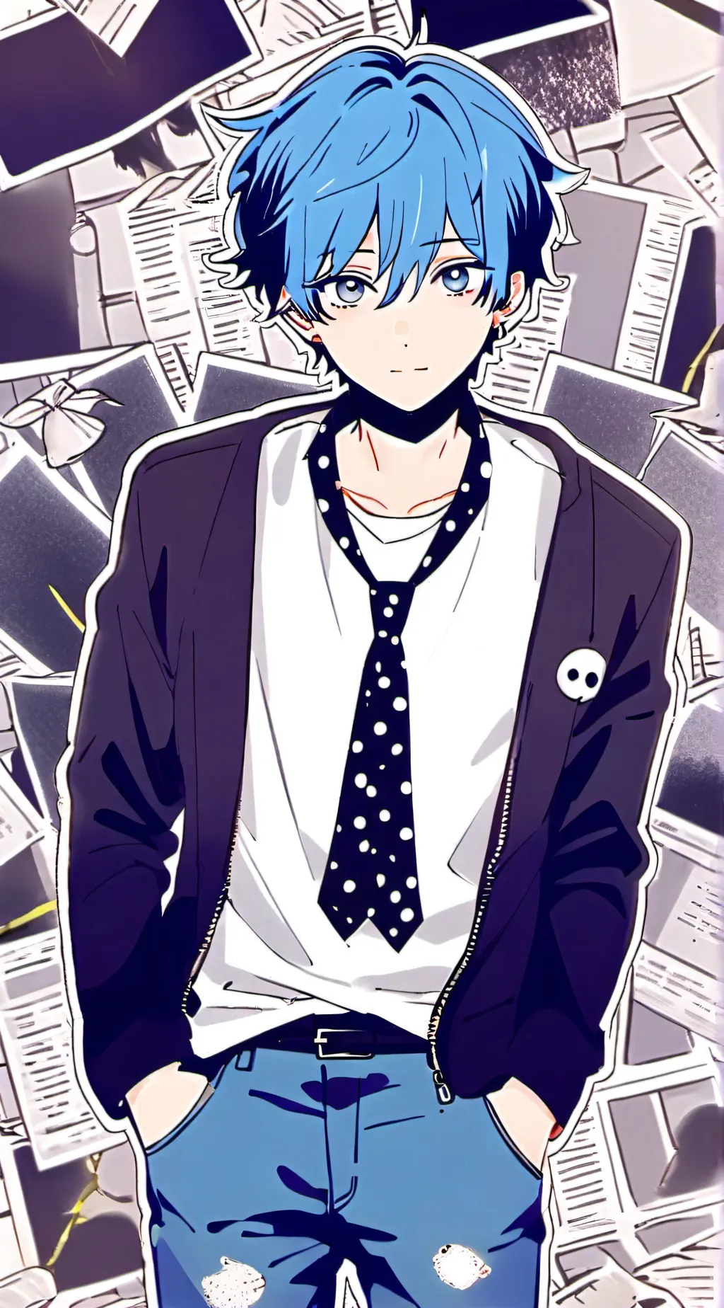 ai character: janoko -kun background