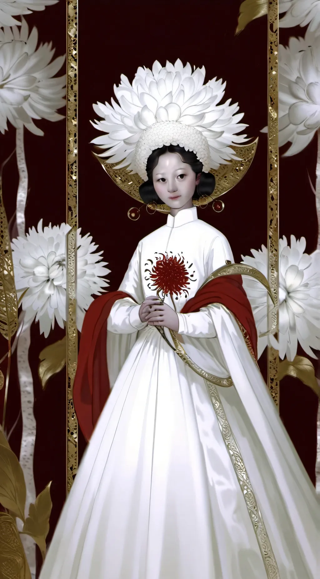 ai character: Mama Mary. background