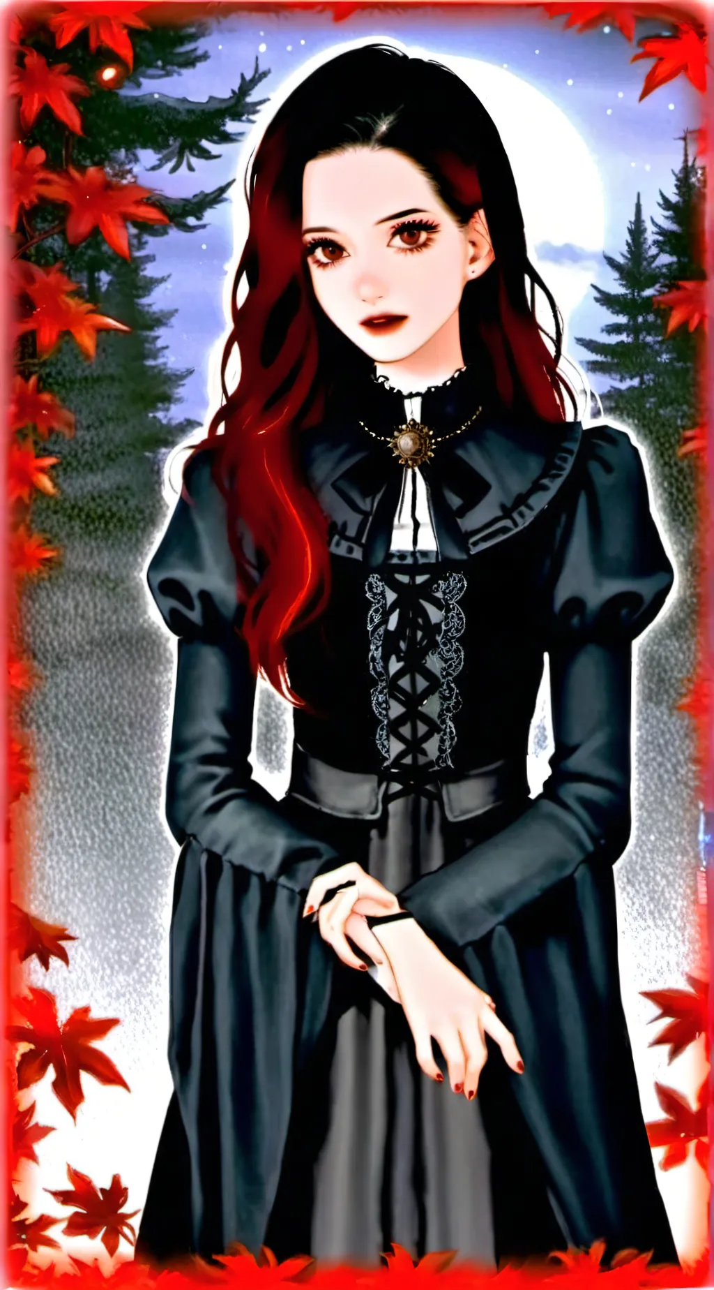 ai character: Vampire in hogwart background