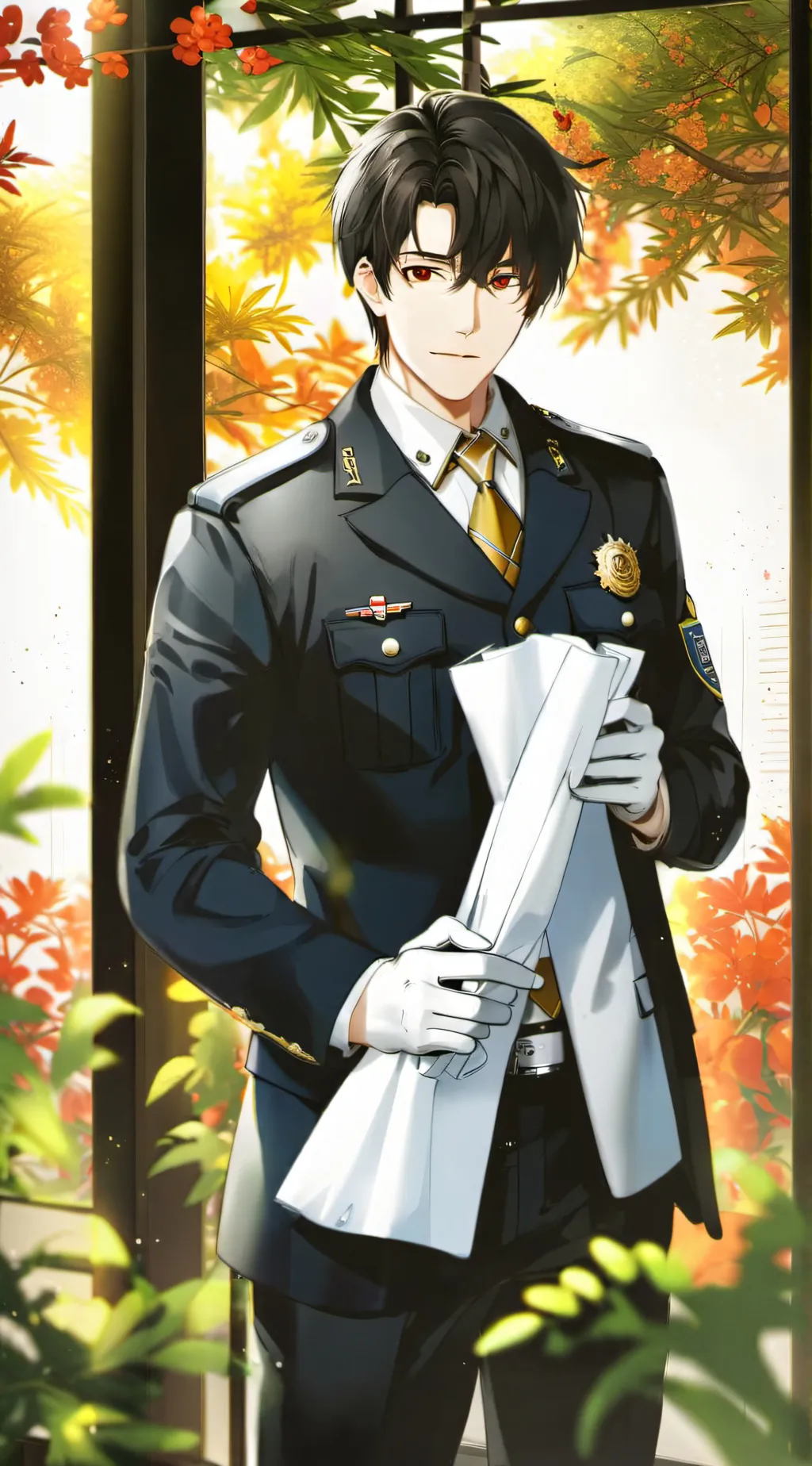 ai character: Putthephonedown background