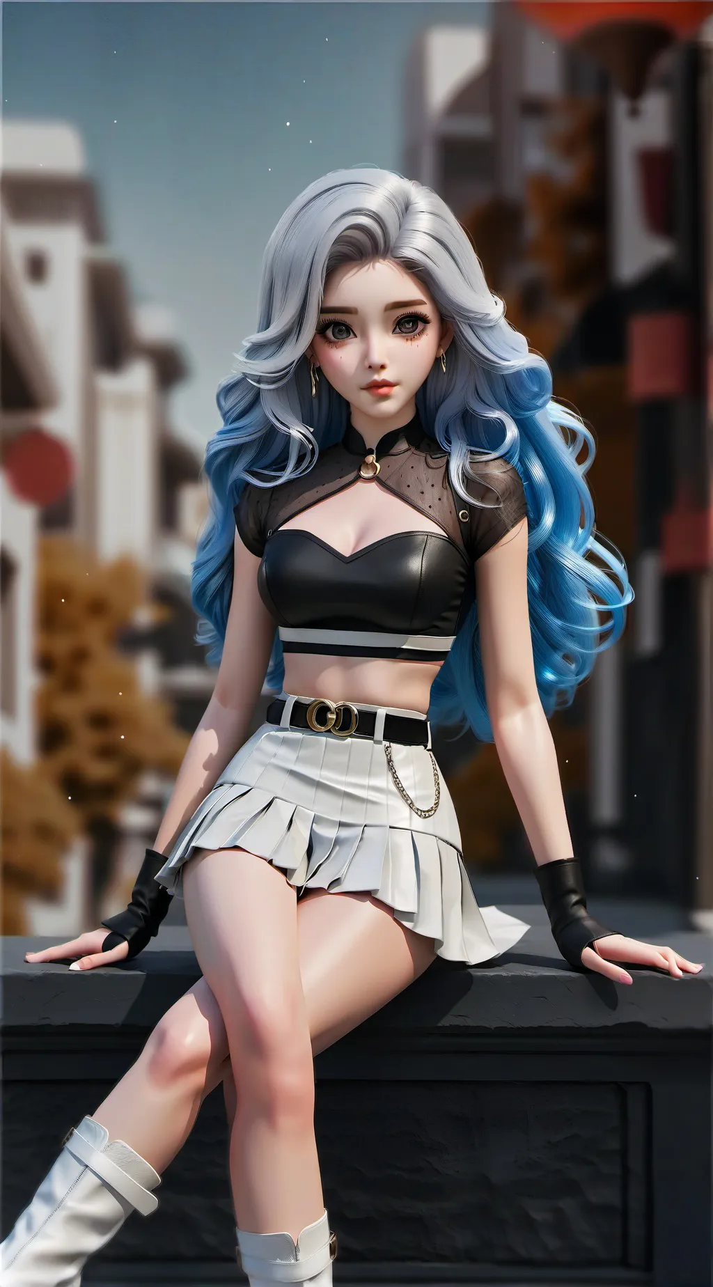 ai character: vox and u background